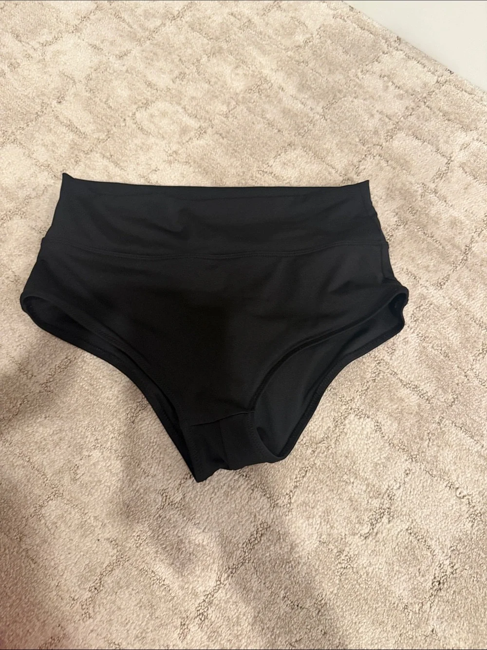 PINK Victoria's Secret High-Waist Black Shorts